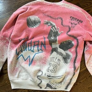 1990’s 🐐vintage Michael Jordan Sweat shirt all over print